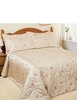 Michelle Embroidered Quilted Throwover