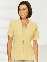 Plisse 2-in-1 Top