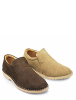 Suede Slip On Desert Shoe