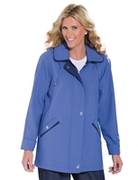 Zip Front Jacket With Hood