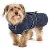 Ancol Navy Quilted Dog Coat - 12in / 30cm