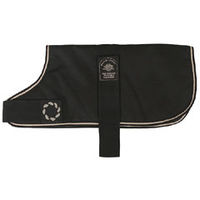 Animate Black Padded Dog Coat 16in