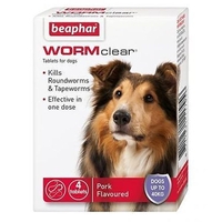 Beaphar WORMclear for Dogs - Up to 40kg