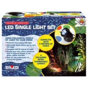 Bermuda LED Single Pond Light