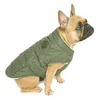 Canada Pooch Cityscape Coat 12in Army Green