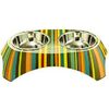 Head & Tails Premium Double Diner Pet Bowl