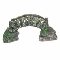 Rustic Bridge Aquarium Ornament