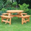 Anchor Fast Somerset Round Picnic Bench