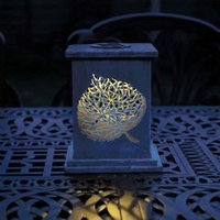 Cole & Bright Solar Leaf Lantern