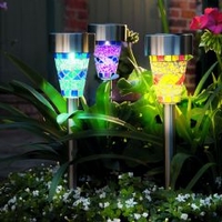 Cole and Bright Solar Mosaic Marker Light - 6 Pack