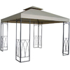 Ellister Luxury Arch Square Gazebo 3m x 3m