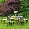 Ellister Regency 6 Seater Dining Set - Bronze