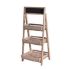 Greenfingers 3 Tier Plant Pot Stand with Chalk Board - 98cm Height