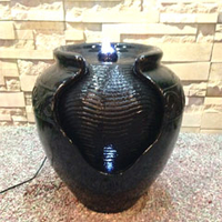 Greenfingers Cracked Urn LED Water Feature