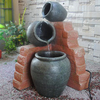 Greenfingers Three Cascading Barrels Water Feature