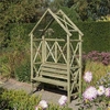 Rowlinson Rustic 2 Seater Arbour Bench