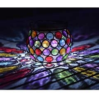 Smart Garden Solar Multi Glow Gem Light