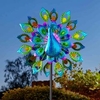 Smart Garden Solar Peacock Wind Spinner