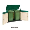 Starplast Heavy Duty Horizontal Garden Shed Fits 2 Wheelie Bins