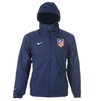 2011-12 Athletico Madrid Nike Basic Rainjacket (Navy)