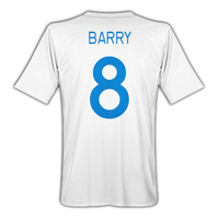 2011-12 England Umbro Euro 2012 Home Shirt (Barry 8)