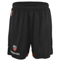2012-13 Lorient Macron Home Shorts (Black)