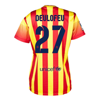 2013-14 Barcelona Ladies Away Shirt (Deulofeu 27)