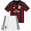 2015-2016 AC Milan Adidas Home Little Boys Mini Kit