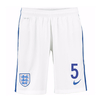2016-17 England Home Shorts (5) - Kids