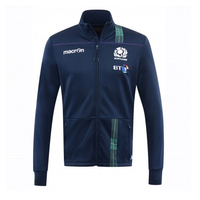 2016-2017 Scotland Macron Rugby Anthem Jacket (Navy)