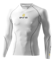 Compression LS Top White / Grey