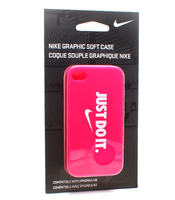 Graphic Soft iPhone Case Pink Force/White