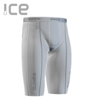 Ice Compression Half Tights White