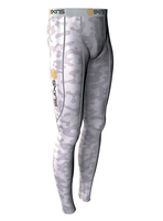 Long Compression Tights White Camo