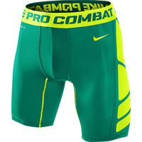 Nike Pro Combat Hypercool Compression Shorts (Green)
