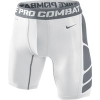 Nike Pro Combat Hypercool Compression Shorts (White)