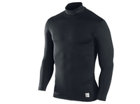 Nike Pro Hyperwarm L/S Compression Mock Black