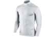Nike Pro Hyperwarm L/S Compression White