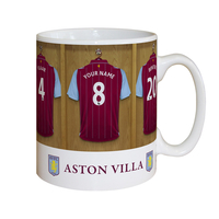Personalised Aston Villa Dressing Room Mug