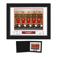 Personalised Munster Rugby Dressing Room Photo