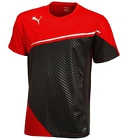 Puma King It Performance Tee (black-red)