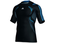 Techfit Powerweb S/S Tee Seas/Black