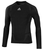 TECHFIT Seemless Compression LS Baselayer Black