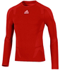 TECHFIT Seemless Compression LS Baselayer Red