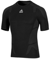 TECHFIT Seemless Compression SS Baselayer Black