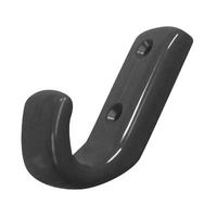 Altro Astra Colour Coated Coat Hooks - Altro Astra Coat Hook Face Fix - Flint Grey