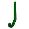 Altro Astra Colour Coated Coat Hooks - Altro Astra Hat & Coat Hook Concealed Fix - Green (Viridian)
