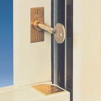 Chubb WS1 Sash Window Stop - Chubb WS1 Sash Window Stop (keys not included) - Pack of 1 - Brass
