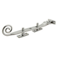 Hampstead Open Curl Range - Soft Satin Chrome - Hampstead Open Curl 200mm Stay - Soft Satin Chrome