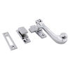 Hampstead Solid Curl Range - Polished Chrome - Hampstead Solid Curl Hook & Plate Fastener - Polished Chrome